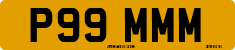 License plate of the United Kingdom, 1983 year system