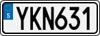 License plate of Sweden, Regular plates