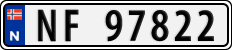 License plate of Norway, Cars
