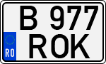 License plate of Romania, Regular plates