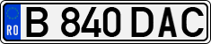License plate of Romania, Regular plates