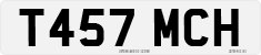 License plate of the United Kingdom, 1983 year system
