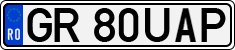 License plate of Romania, Regular plates