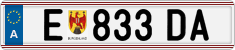 License plate of Austria, Regular plates