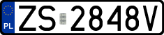 License plates of Poland, Regular car plates