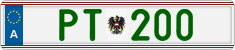 License plate of Austria, Official services and consulates