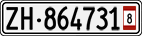 License plate of Switzerland, Provisional