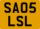 License plate of the United Kingdom, 2001 year system