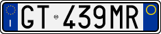 License plate of Italy, Cars (1994 year series)