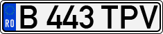 License plate of Romania, Regular plates