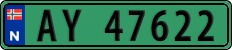 License plate of Norway, Commercial vehicles