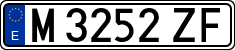 License plates of Spain, 1971 year series