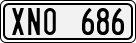 License plate of Sweden, Regular plates