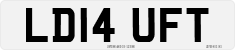License plate of the United Kingdom, 2001 year system