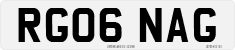 License plate of the United Kingdom, 2001 year system