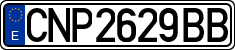 License plates of Spain, Official and military plates