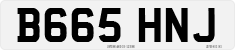 License plate of the United Kingdom, 1983 year system