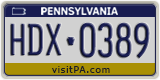 Pennsylvania, ABC-1234
