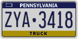 Pennsylvania, ABC-1234