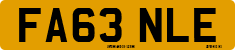License plate of the United Kingdom, 2001 year system