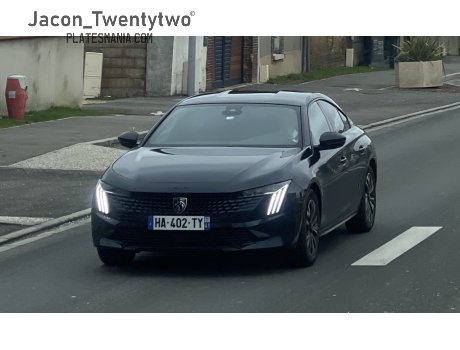 HA-402-TY, Peugeot 508