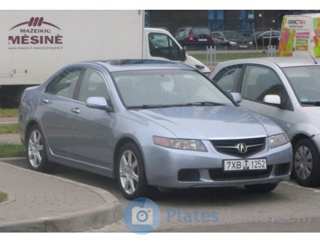 7XB T 1252, Acura TSX