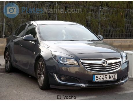 5445 MKD, Vauxhall Insignia