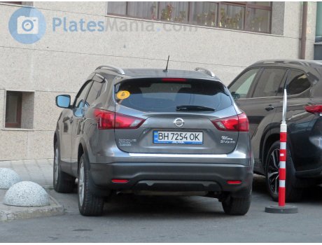 BH 7254 OK, Nissan Rogue Sport