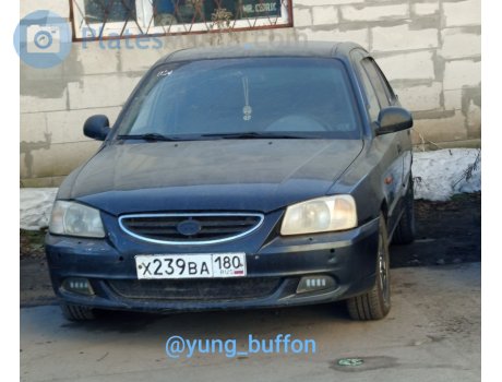 х239ва180, Hyundai Accent