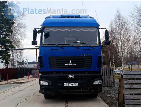 н537ав774, MAZ 5440