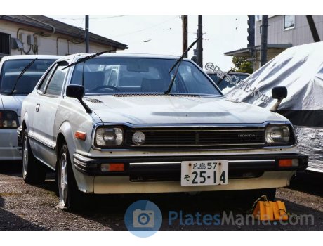 広島 57 そ 2514, Honda Prelude