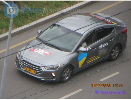 KA 6007 IT, Hyundai Avante