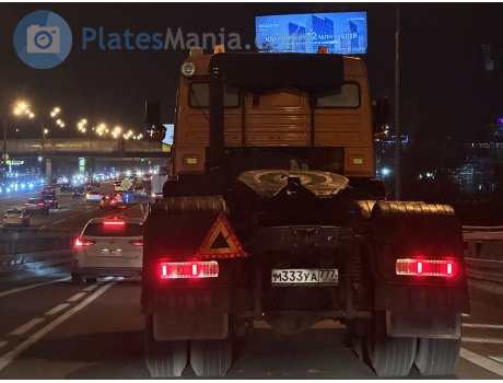 м333уа777, KamAZ 6522