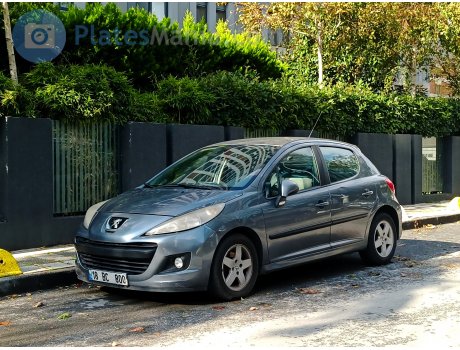 18 BC 800, Peugeot 207
