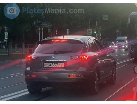 а637рв, Nissan Skyline Crossover