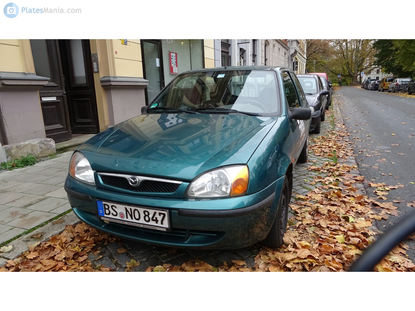 BS NO 847, Mazda 121 3rd gen 3-door Hatch (JBSM; EU-market), 1996–2003