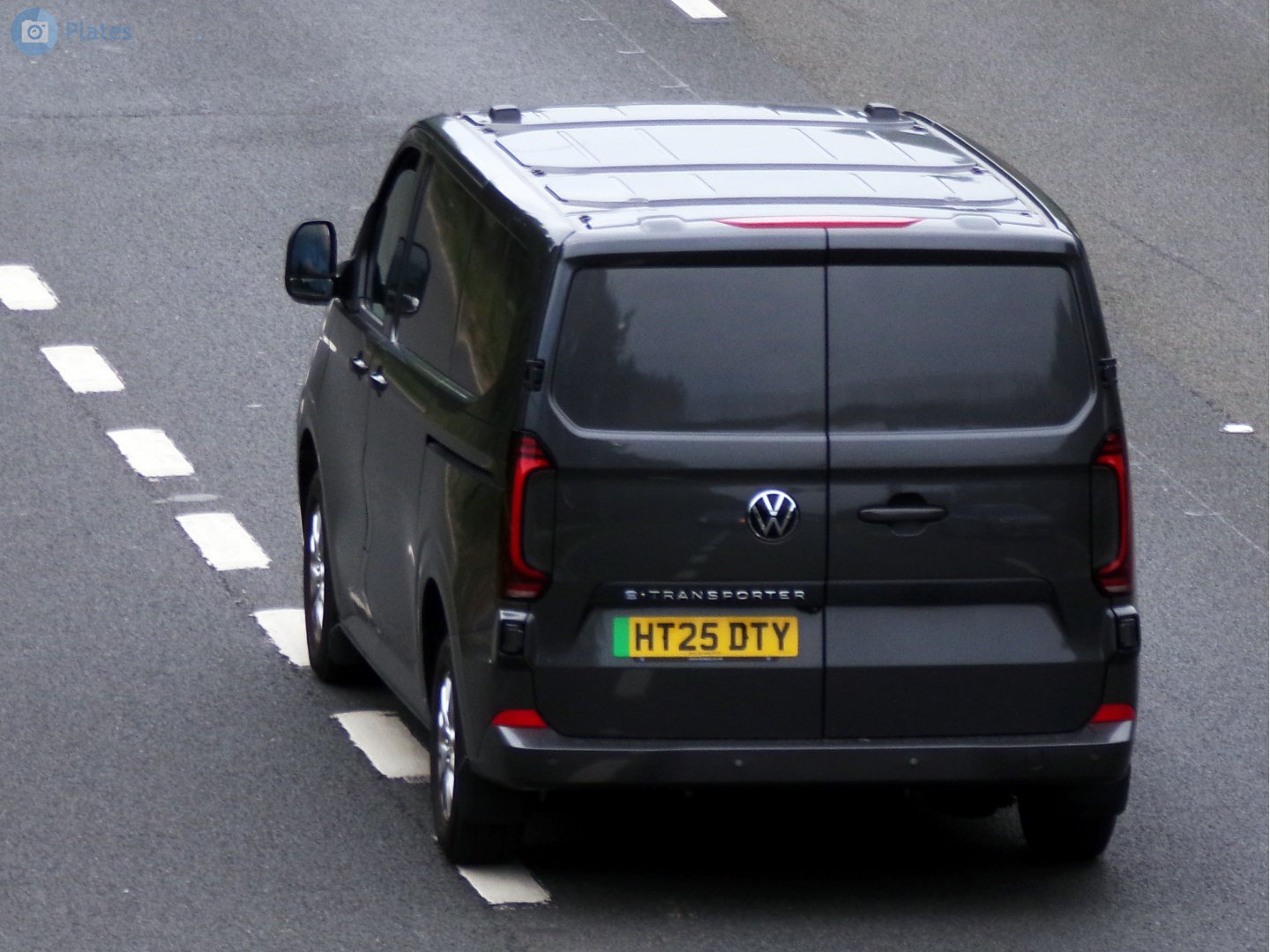 HT25DTY, Volkswagen Transporter 7th gen e-Transporter Van (T7), 2024–