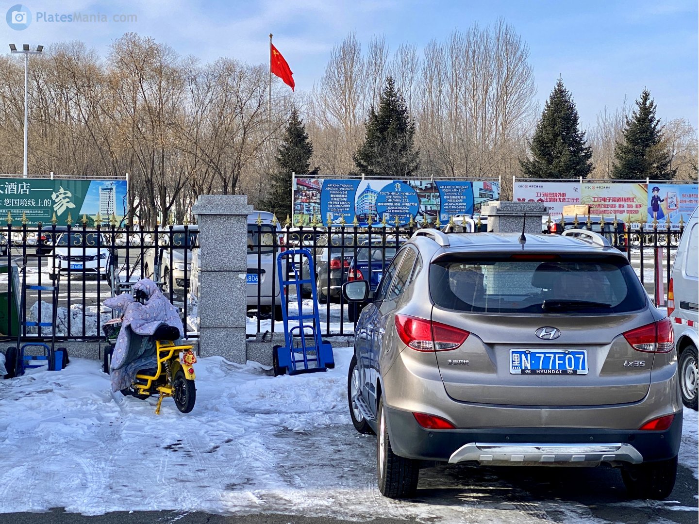 黑N·77F07, Hyundai ix35 1st gen (LM), 2009–2016 (–2021 for BR-market)