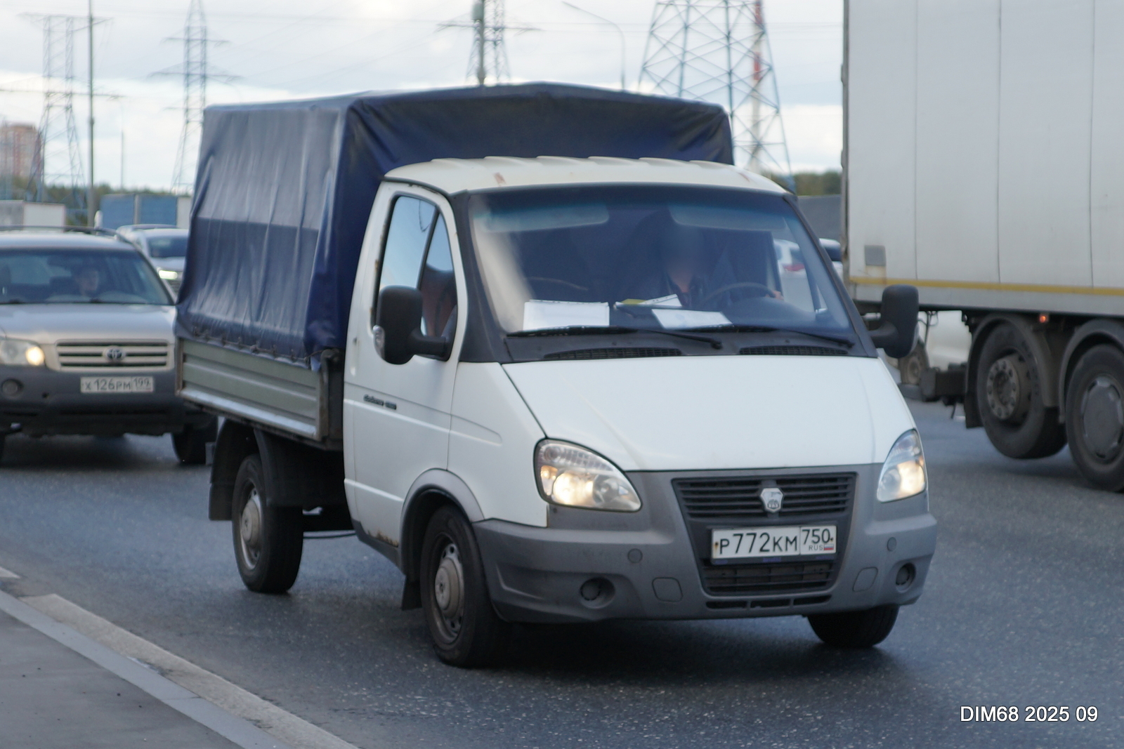 р 772 км 750, GAZ Соболь (Sobol) 2310 Single Cab Truck, facelift, 2003–