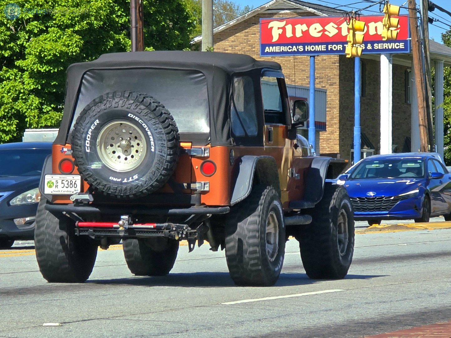 SR5386, Jeep Wrangler 2nd gen (TJ/LJ), 1996–2006