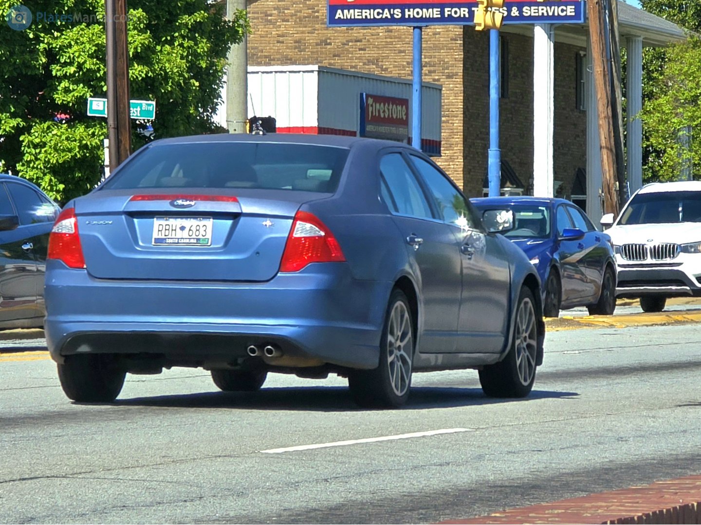 RBH 683, Ford Fusion 1st gen Sedan (CD338; NA-market), facelift, 2010–2012