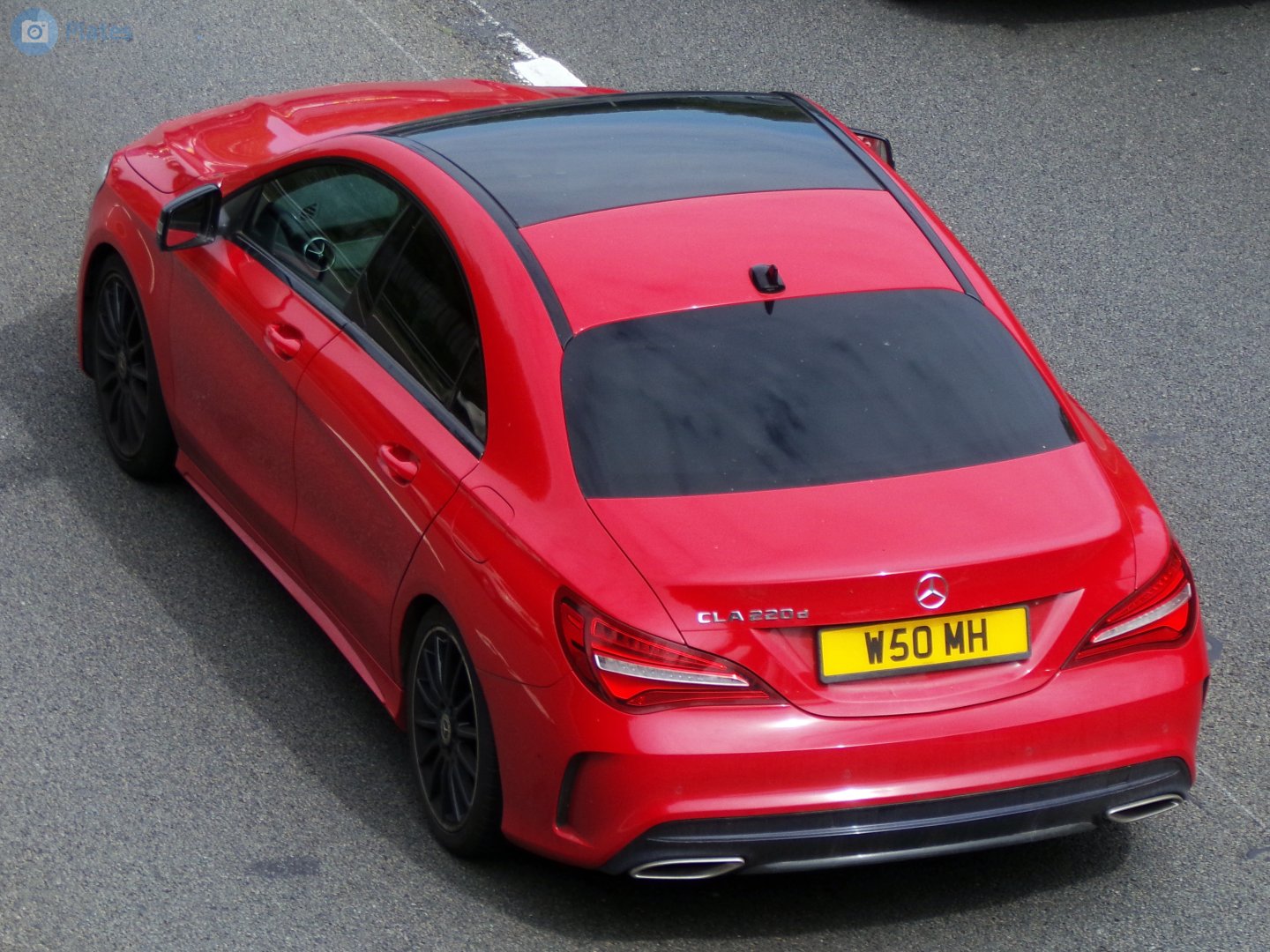 W5OMH, Mercedes-Benz CLA-Klasse 1st gen 4-door Coupé (C117), 2013–2019