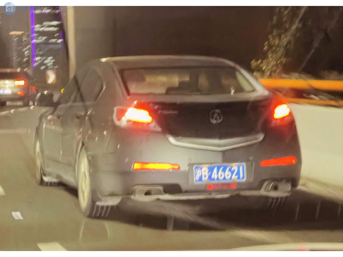 沪B·46621, Acura TL 4th gen (UA8/UA9), 2008–2014