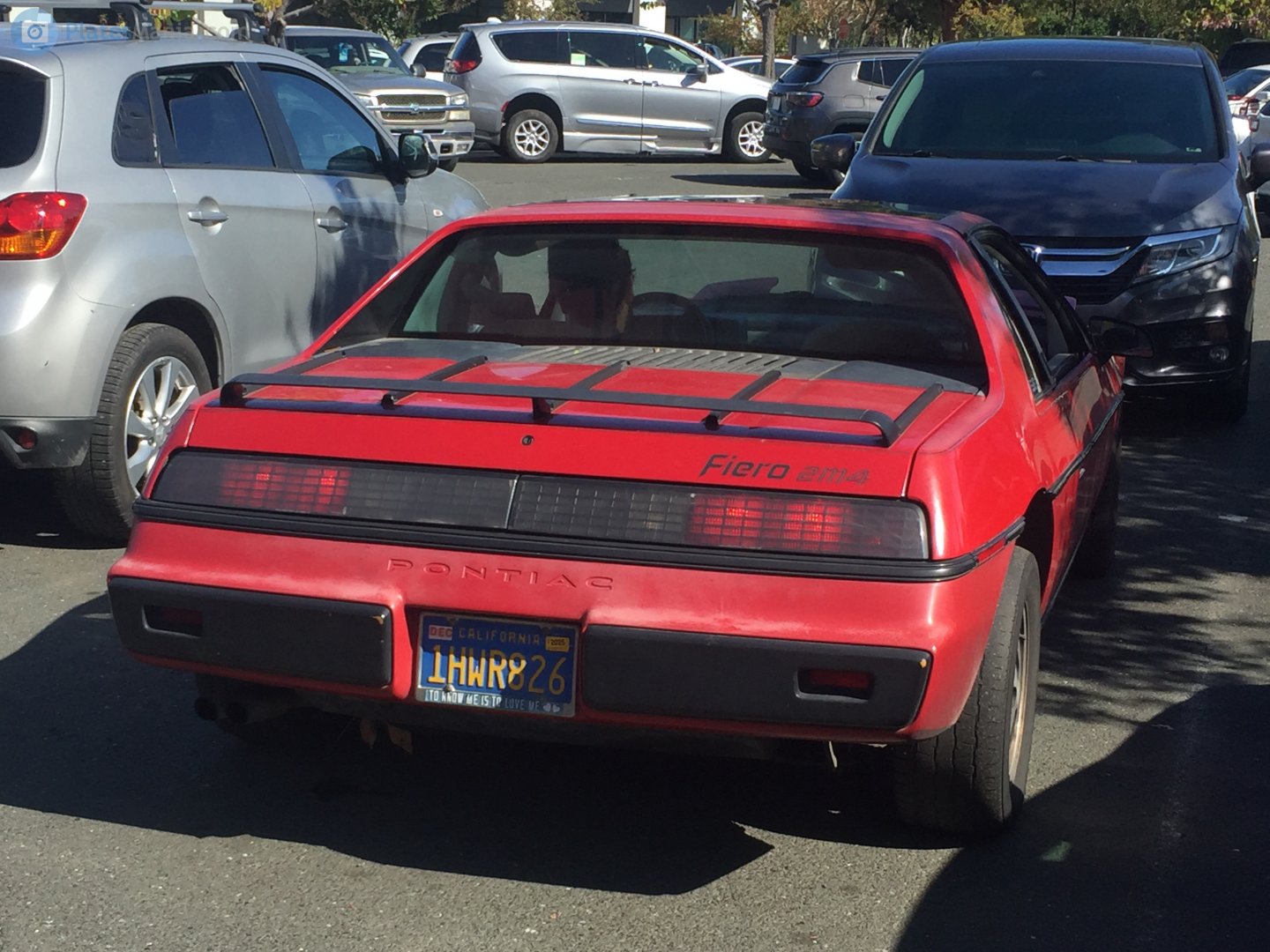 1HWR826, Pontiac Fiero 1st gen (P-body), 1983–1985
