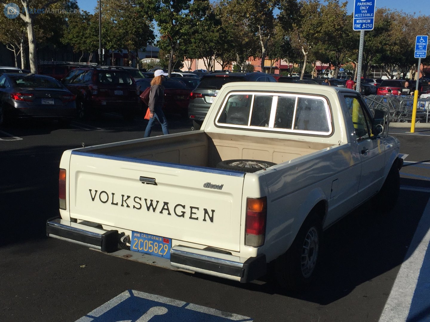 2C05829, Volkswagen Rabbit 1st gen Pickup (17; NA-market), 1980–1983