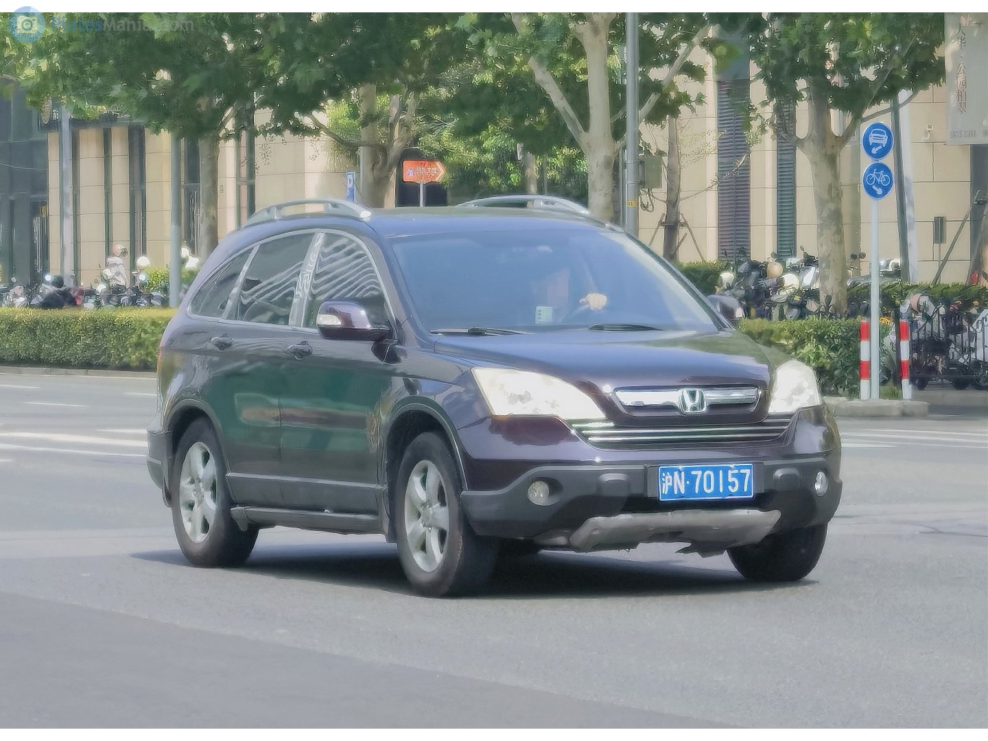 沪N·70157, Honda CR-V 3rd gen (RE), 2006–2012