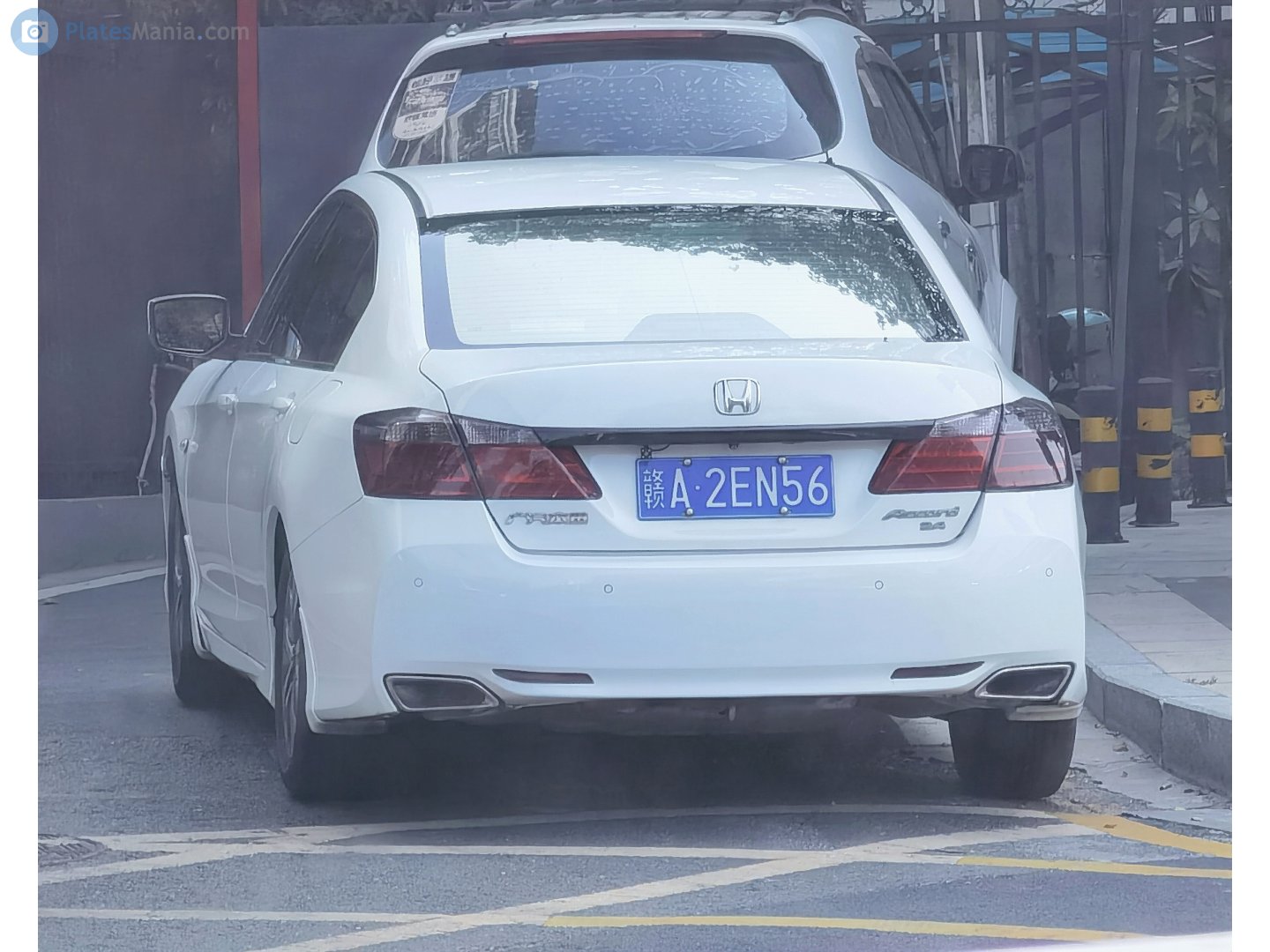 赣A·2EN56, Honda Accord 9th gen Sedan (CR), 2012­–2016