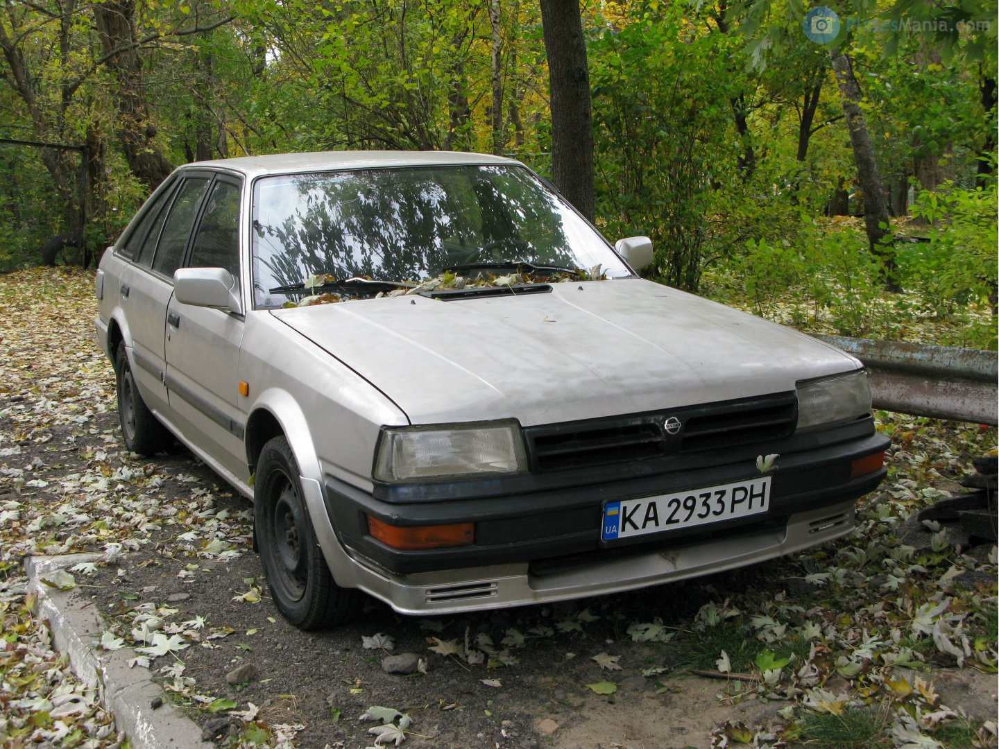 KA 2933 PH, Nissan Bluebird 7th gen Hatch (T12/T72; EU-market), 1985–1990