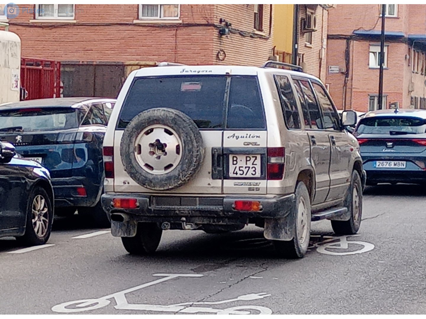 B 4573 PZ, Opel Monterey 1st gen 5-door SUV (M92/M98), 1991–1999