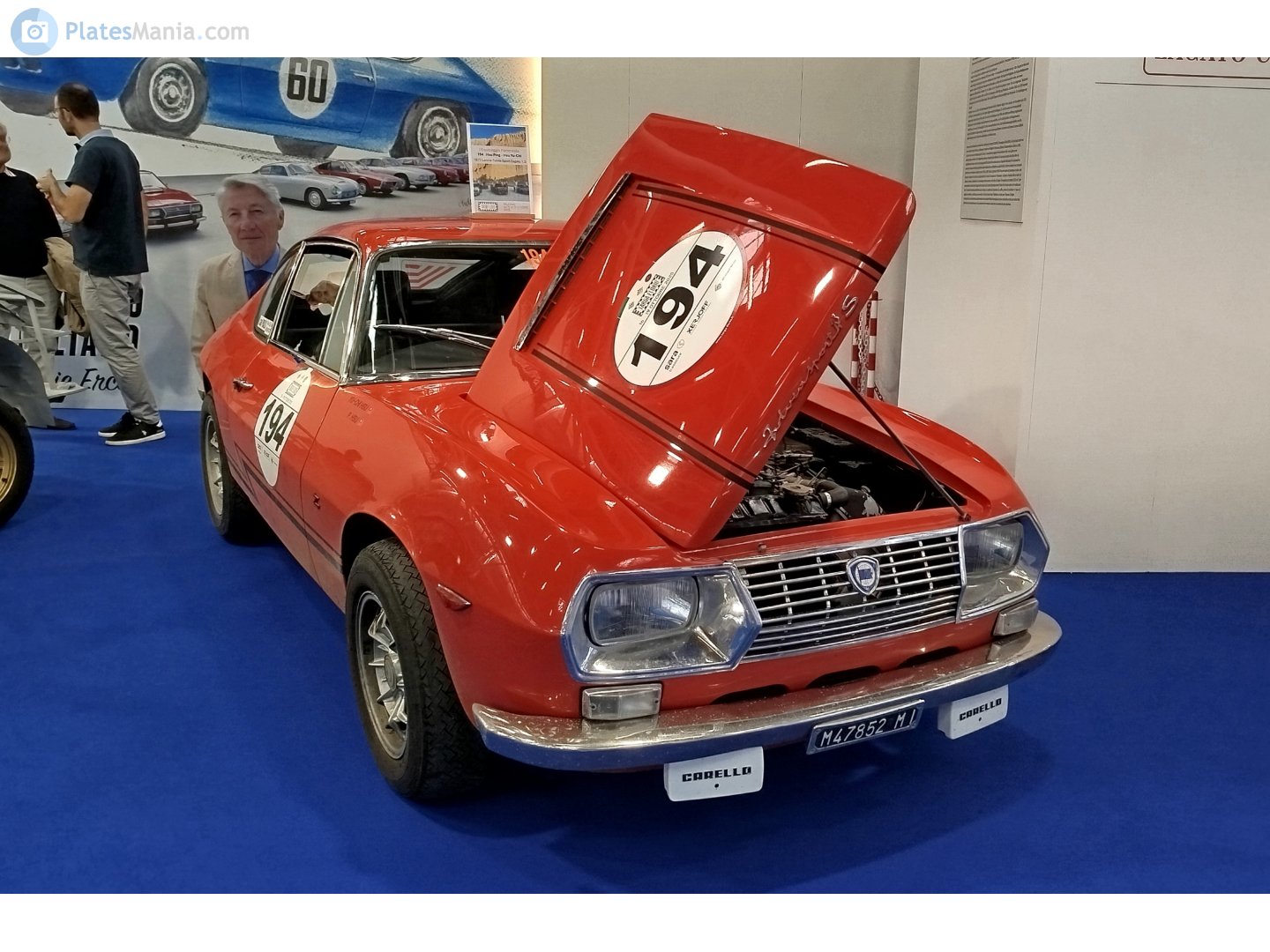 MI M47852, Lancia Fulvia 1st gen Sport Coupé (818), 1965–1972